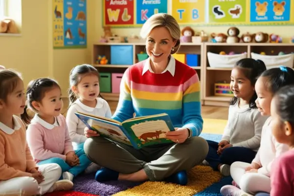 como fazer leitura de história infantil para crianças pequenas, momento de leitura na educação infantil.